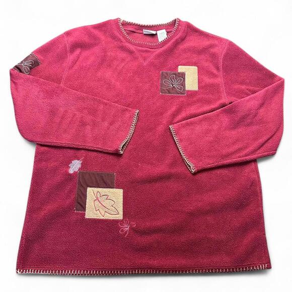 Bobbie Brooks Fleece Sweatshirt - XL - Picture 1 of 7